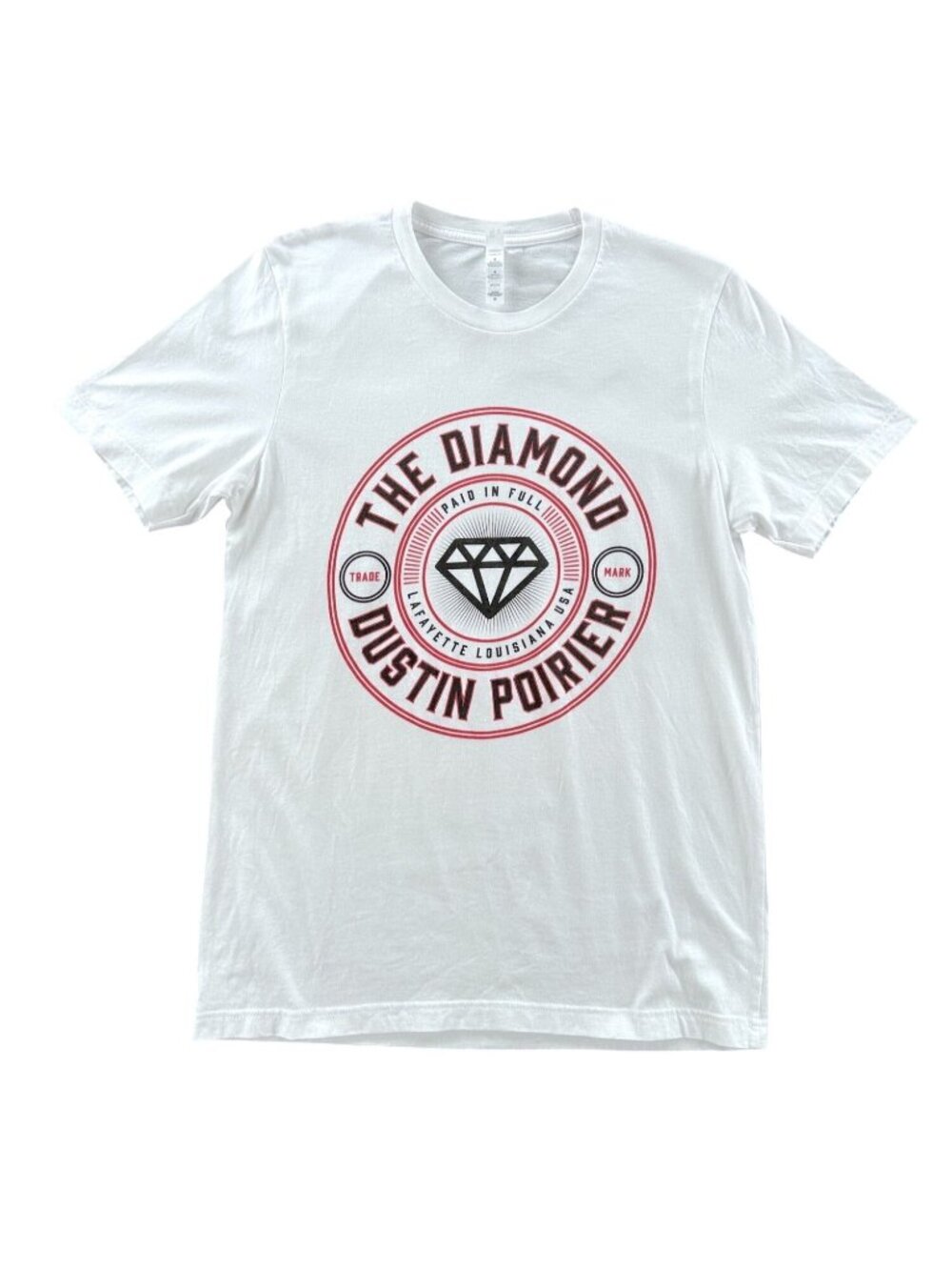 NEW Dustin Poirier The Diamond Lafayette LA MMA T-Shirt Medium